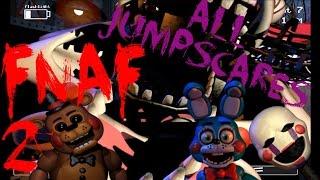 All Five Nights at Freddy's 2 Jumpscare Deaths w/ Slow Motion