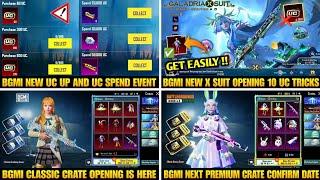 New Uc Up Event Bgmi  Bgmi New X Suit Tricks | Next Classic Crate Bgmi | Bgmi Next Premium Crate