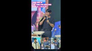 Jung Hae In "Our Time" Fan Meeting in Manila 2024 | Fan interactions, games and more surprises! [4K]