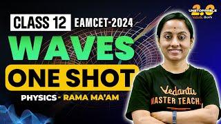 Waves Class 12 One shot | Pakka Chapter | EAMCET Physics | EAMCET 2024/25 | KRD Madam