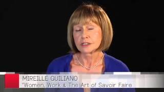 Bestselling author Mireille Giuliano on  the art of savoir faire