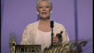 Judi Dench winning Best Supporting Actress | 71st Oscars (1999)