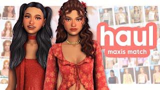 BEST CC FINDS | Sims 4 Custom Content Haul (Maxis Match)