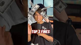Top 3 fines in #f1 history | #formula1 #shortsindia