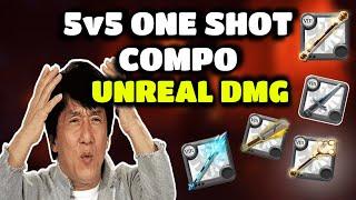 5v5 ONE SHOT COMPO! - Albion Online PVP|5v5 HG|