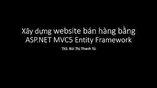 BE2024 #6  Tạo Controller và CRUD dữ liệu từ một lớp Model