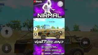 Nirmal gaming op 1v4 best Clutch GODTushar Op GOD AD YT Clutch GODPraveen YT #Shorts #viralshorts