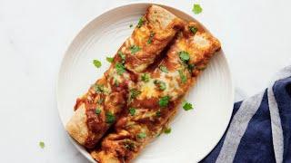 Veggie Black Bean Enchiladas