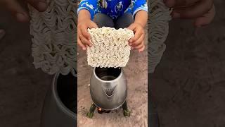 Survival Skills: Single mom show SMART ideas and USEFUL with noodles in forest#camping #bushcraft