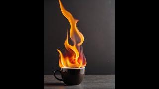 Flaming Coffee Creations! Light Up Your Cup!