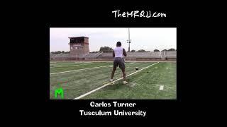 Ability to Manipulate The Pocket Carlos Turner Tusculum University QB