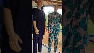 Cut & Sew Men, ladies top with trousers. Book order here now +2348060175224 #tailor SUBSCRIBE Like