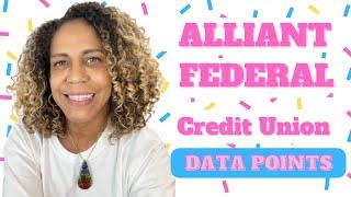 Alliant Federal Credit Union Data Points #moneysprinkles