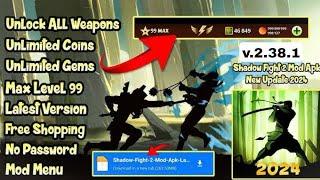 Shadow fight 2 mod|sf 2 mod|level 52 max|unlimited money & gems|Technical gamer