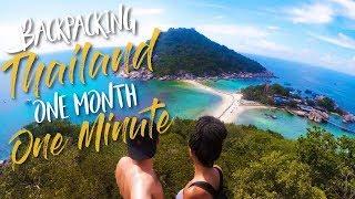 EPIC ONE MONTH THAILAND TRIP IN ONE MINUTE - Tom Voyage!