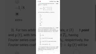 NPTEL SIGNAL AND SYSTEM ASSIGNMENT-9 CORRECT ANSWER 100%