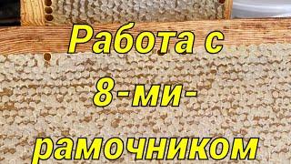 Особенности работы с 8-ми рамочным ульем!!!