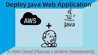 Deploy java web application in AWS: Jenkins auto deploy | How to host java web application in  aws