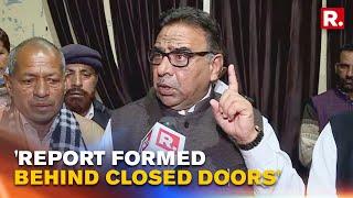 'Delimitation Draft Report Framed By BJP & Stamped By Commission': PDP's Hamid Choudhary