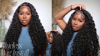 ��$189 Get 28Inch 13x4 Deep Wave Wig. | Super Full | Beginner Friendly | Aliglossy Hair