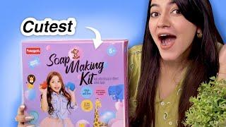 Making CUTEST* Soaps at home  | Shivangi Sah