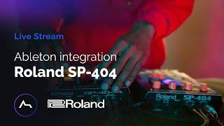 Live Stream - Roland sp-404 integration with a DAW (Ableton)