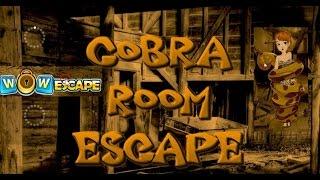 Wow Cobra Room Escape walkthrough..