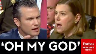 Slotkin Stunned By Hegseth Asking If He's Given Military The Order To Use Lethal Force On Protesters