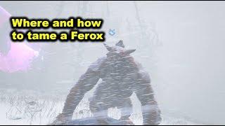 Ark Genesis | Where and How to tame a Ferox