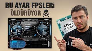 UYARI: Bu Ayar FPS'leri Öldürüyor Kapatın. | AMD + NVIDIA FPS Drop Sıkıntısı.