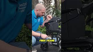 ComfyGo Phoenix Carbon Fiber Folding Electric Wheelchair