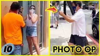 Influencer Under Fire For Pretending To Clean Up Riot Aftermath