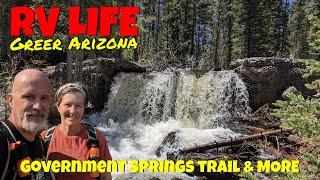 RV Life - Escape to Greer, Arizona: Government Springs Trail and Nature Discovery | Rendezvous Diner