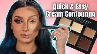 HOW TO APPLY CREAM CONTOUR FOR BEGINNERS | CREATIVE CLICHE