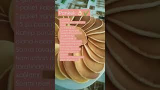  kahvaltı sofralarının vazgeçilmezi pankek #yemektarifleri #food #shorts