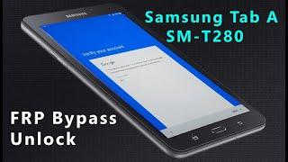 Samsung Galaxy Tab A (SM-T280) The Latest 2021 Remove FRP Lock Google bypass Easy Repair Tutorial