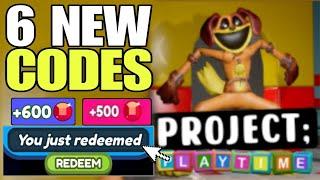 *NEW* PROJECT PLAYTIME MULTIPLAYER ROBLOX CODES 2024 | PROJECT PLAYTIME MULTIPLAYER CODES