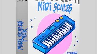 (Free) Midi Scales Pack (Drag & Drop)Easy To Use /Pack De Escalas Midi /Working On All Daws.