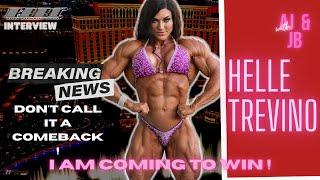 FBBC | INTERVIEW | BIG Announcement: Helle Trevino is doing the #MSOLYMPIA2022