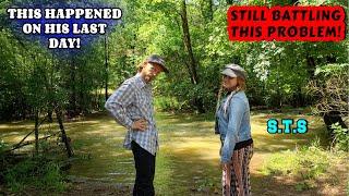 TIRED OF THIS HAPPENING! COULDN'D FEED OUR GOATS | work, couple, tiny house, homesteading off-grid |