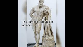 Farnese Hercules/Colossal Hercules statue! 10.5 feet high. Found in Rome's Baths of Caracalla.#viral