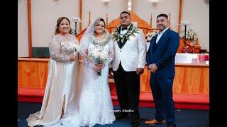 WEDDING CEREMONY OF BETTY & VILIAMI TOAMOTU AUCK NZ 2024