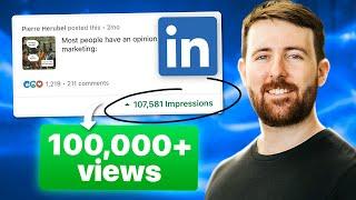 How I write LinkedIn Posts that get 100,000+ views