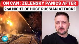 On Cam: Zelensky's First, Panicked Reaction To Russia's 2nd Midnight Attack, Ukraine Army Helpless?