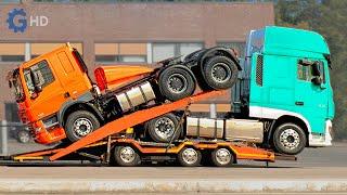 MOST ADVANCED TRUCKS AND TRAILERS FOR TRANSPORTING CARS ▶ SPECIAL TRANSPORT FOR TRUCKS