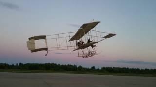 Farman-IV "Chizhik", test flights at Kubinka airport, 2017-08-08_20-30-48