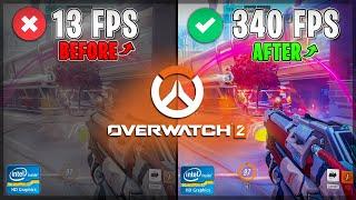 Overwatch 2 - BEST SETTINGS to IMPROVE FPS on ANY PC for SEASON 5!