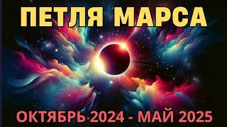 ПЕТЛЯ МАРСА  (ОКТЯБРЬ  2024 - МАЙ 2025): НА ПИКЕ ЭНЕРГИИ, ТРАНСФОРМИРУЮЩЕЙ ОСНОВЫ РЕАЛЬНОСТИ