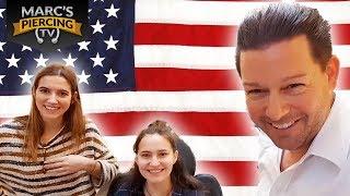  Tragus Cartilage Piercing - Ear Pierced  USA Meets VIENNA  Marc's Piercing TV
