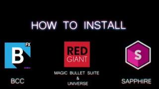 HOW TO INSTALL FREE DaVinci Resolve 18 Plugins ( BCC, Magic Bullet, RSMB, SAPPHIRE etc.)